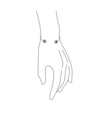 Love Message Filigree Screw Clasp Starter Charm Cuff European Beads Bangle Bracelet Sterling Silver