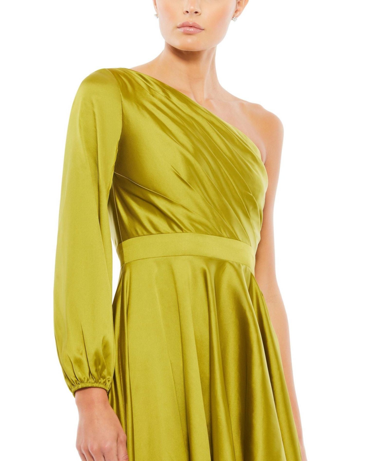 Women's Ieena High Low One Shoulder Flowy Gown