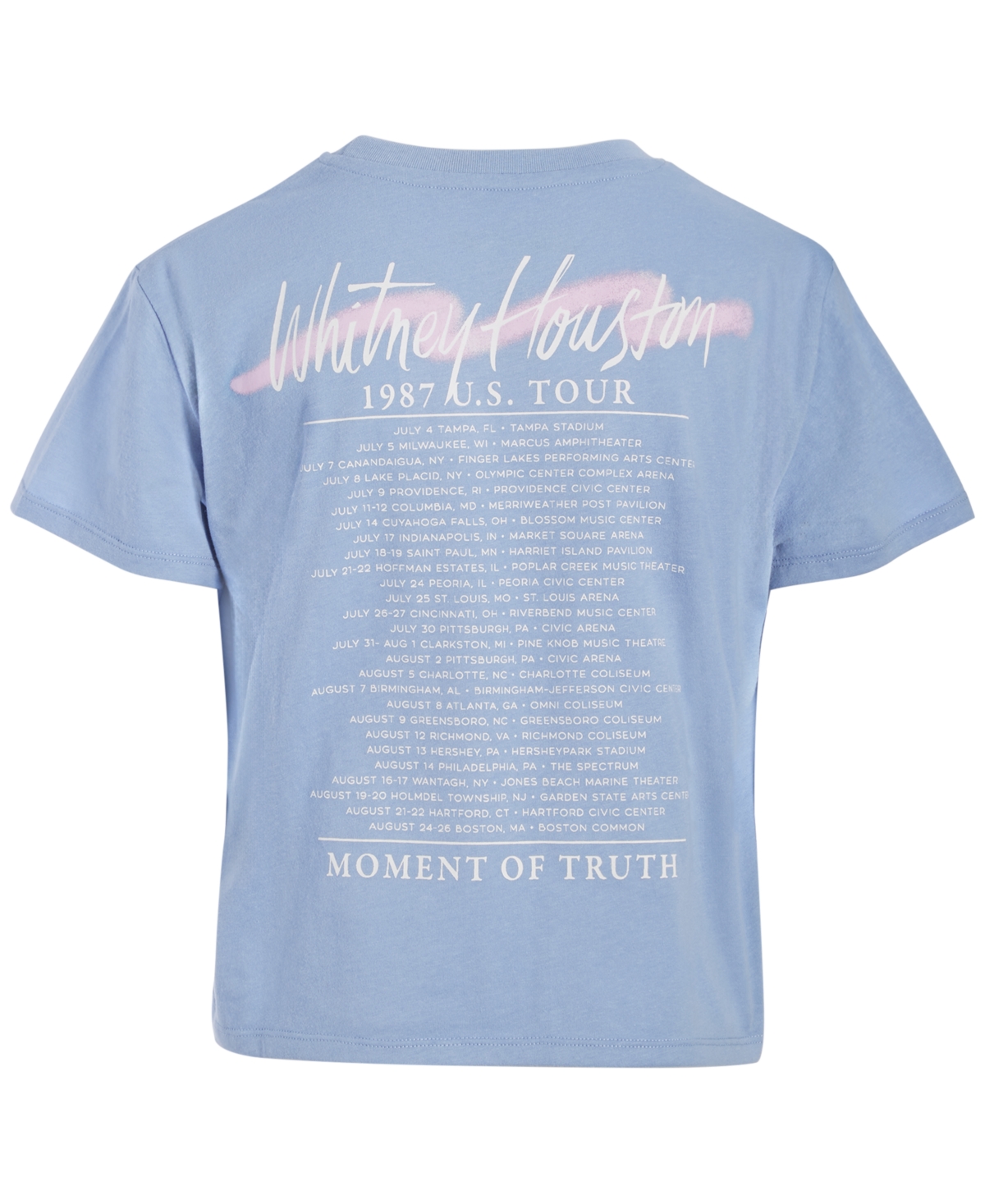 Shop Grayson Threads, The Label Grayson Threads Kids, The Label Big Girls Whitney Houston Graphic T-shirt In Blue