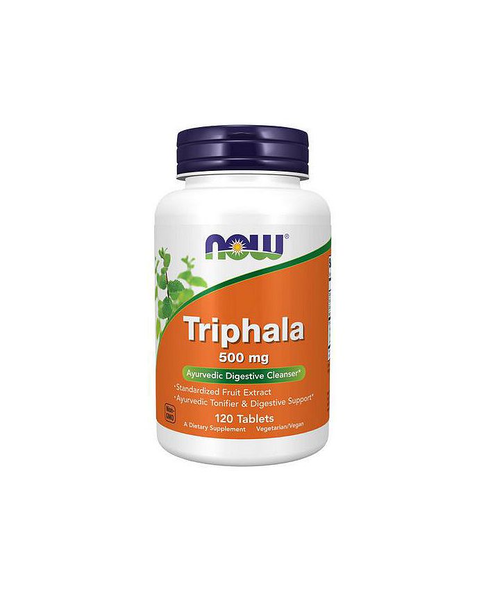 NOW Foods Triphala, 500 mg, 120 Tabs Macy's