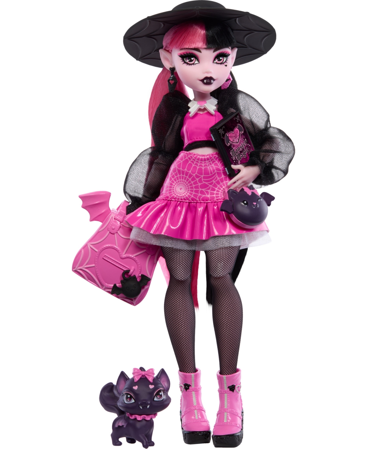 Monster High Kids' Draculaura Fashion Doll With Pet Count Fabulous And Accessories In No Color