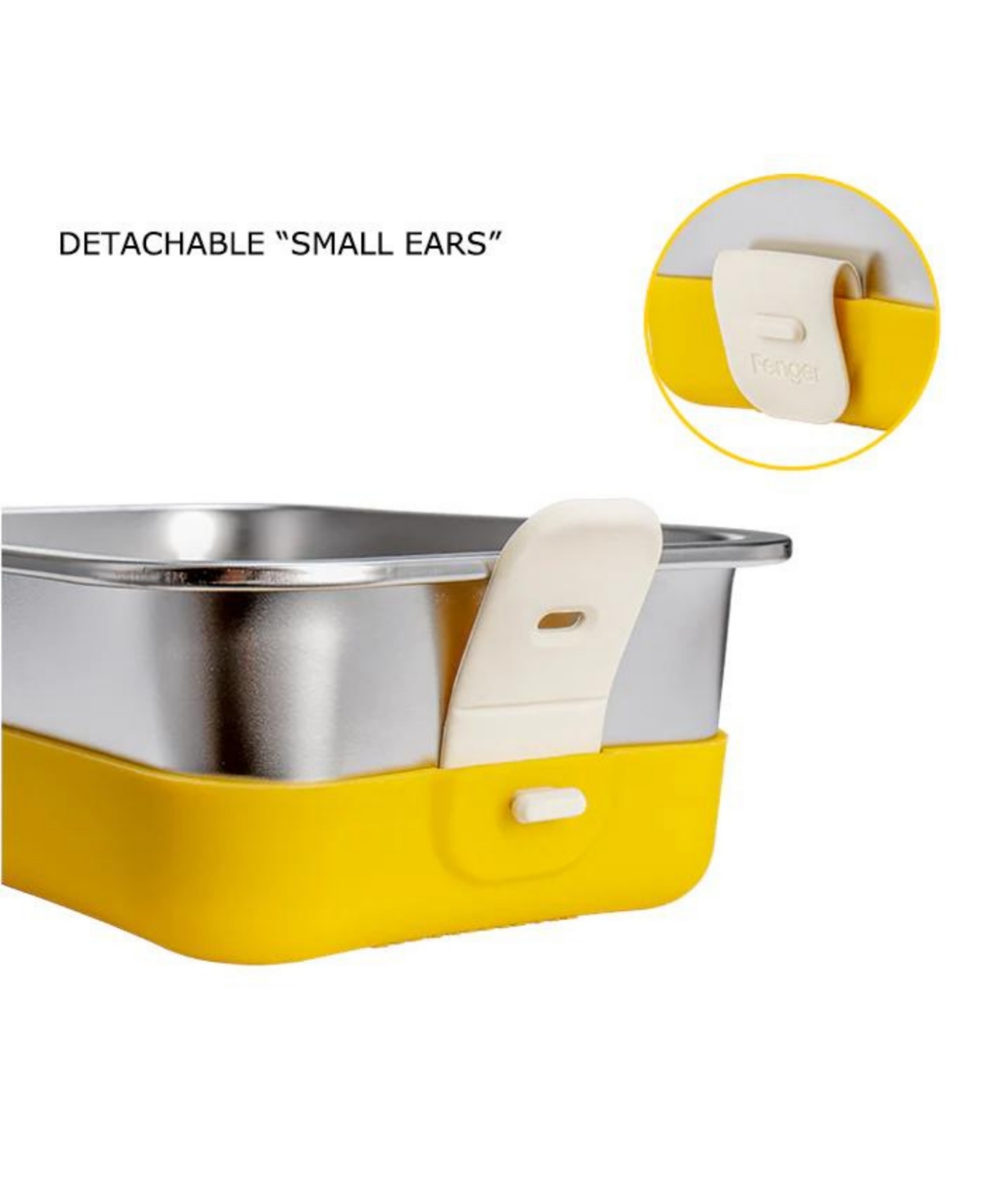 Shop Fenger Stainless Steel Leak Resistant Container With Ms Lid And Silicone Sleeve In Yellow