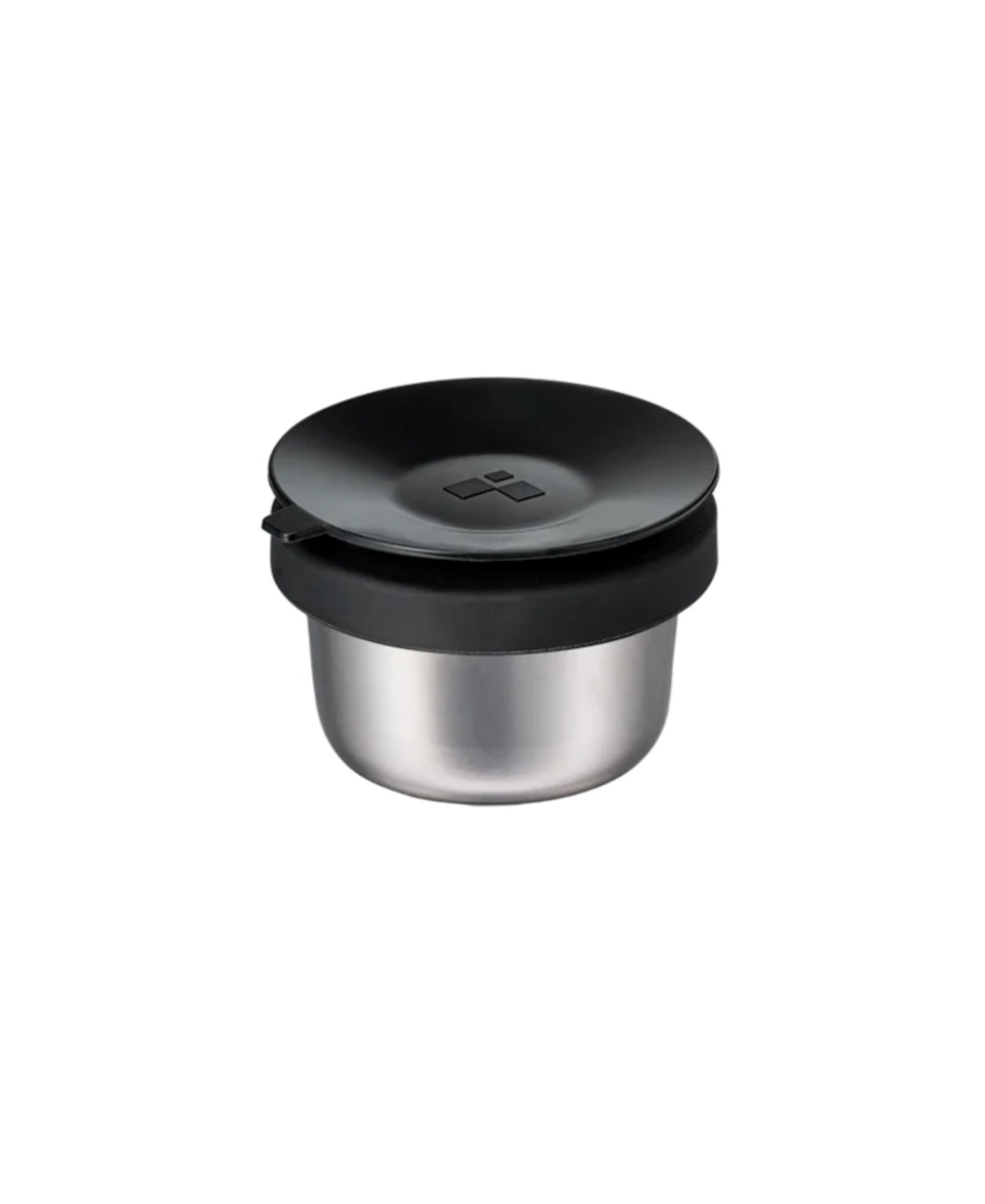 Fenger Stainless-steel Sauce Box With Silicone Suction Lid In Black