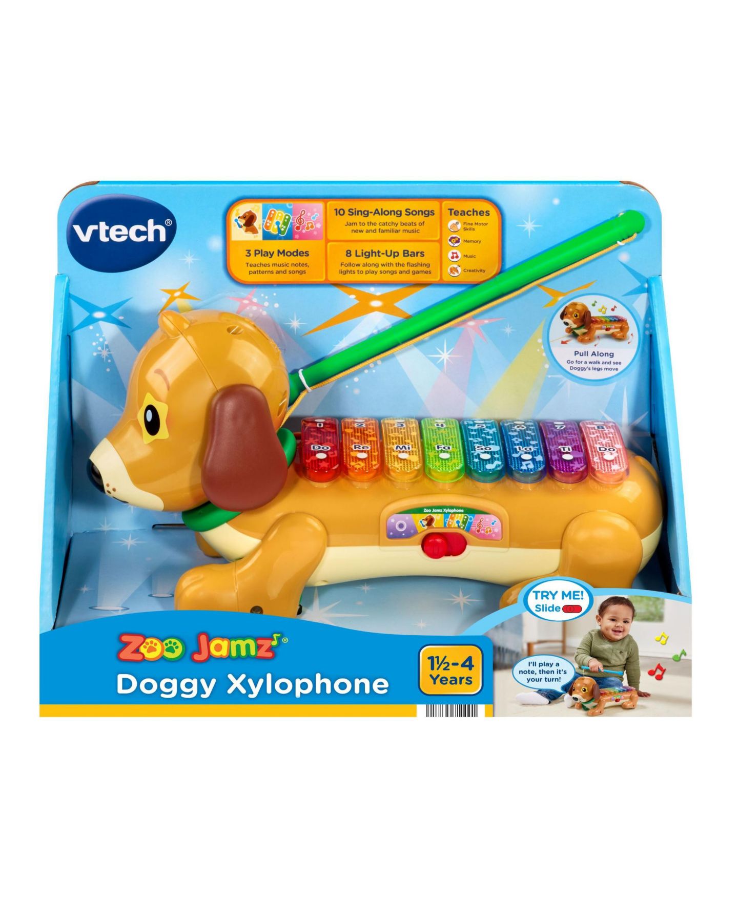 Детская игрушка VTech Zoo Jamz Doggy Xylophone — фото 2