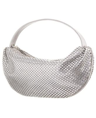 Half Moon Crystal Netting Bag