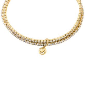 Colored Brass Double Bracelet Set