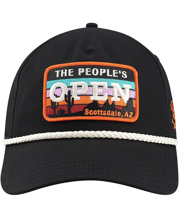 Barstool Golf Men's Black WM Phoenix Open Rope Adjustable Hat Macy's