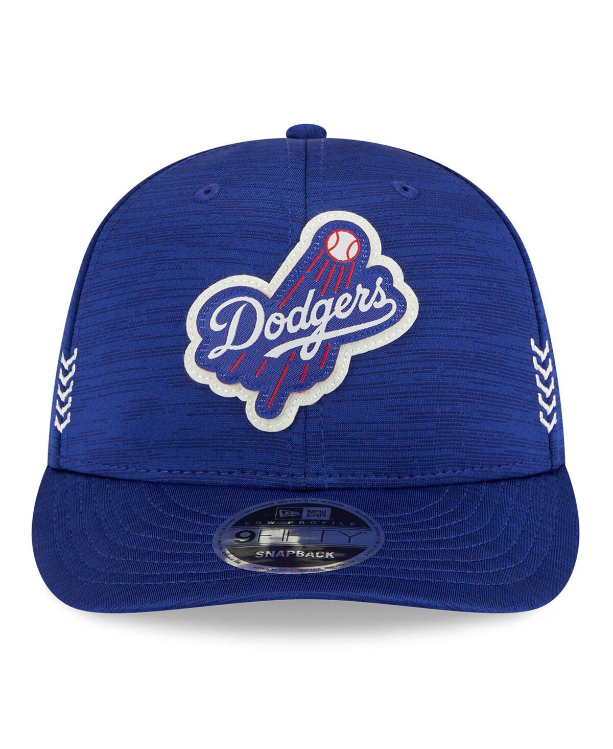 Shop New Era Men's  Royal Los Angeles Dodgers 2024 Clubhouse Low Profile 59fifty Fitted Hat