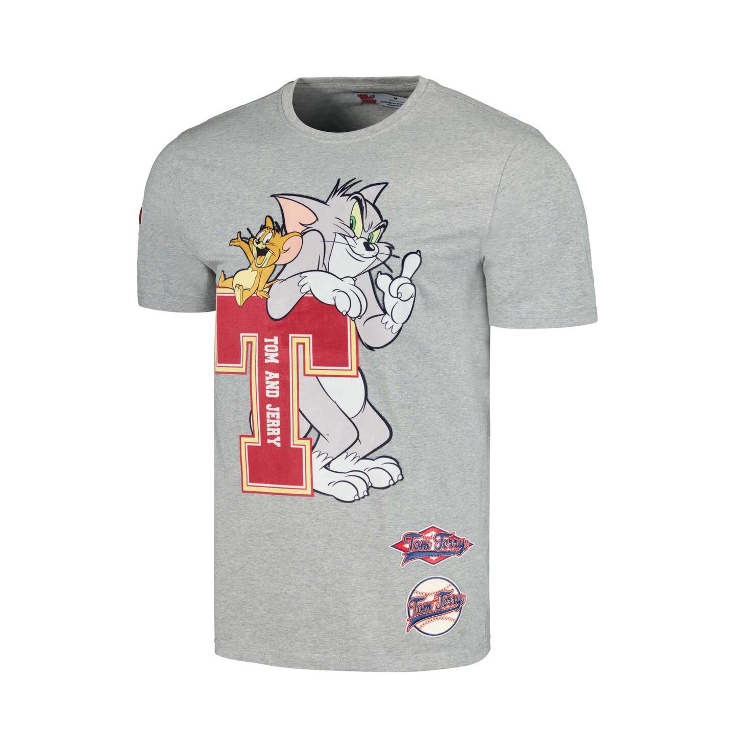 Футболка Freeze Max Heather Gray Tom and Jerry University — фото 2