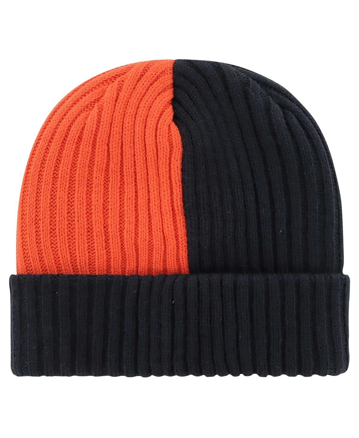 Shop 47 Brand Men's ' Navy Chicago Bears Fracture Cuffed Knit Hat