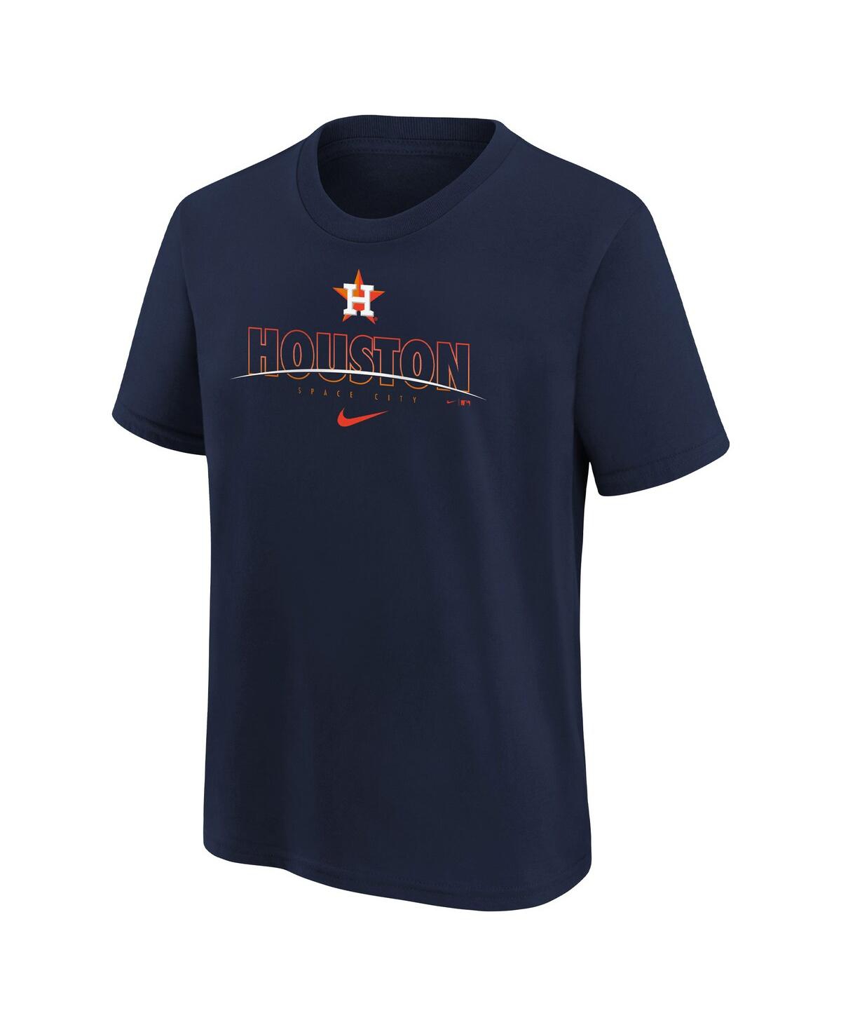 Nike Big Boys  Navy Houston Astros Local T-shirt In Navy