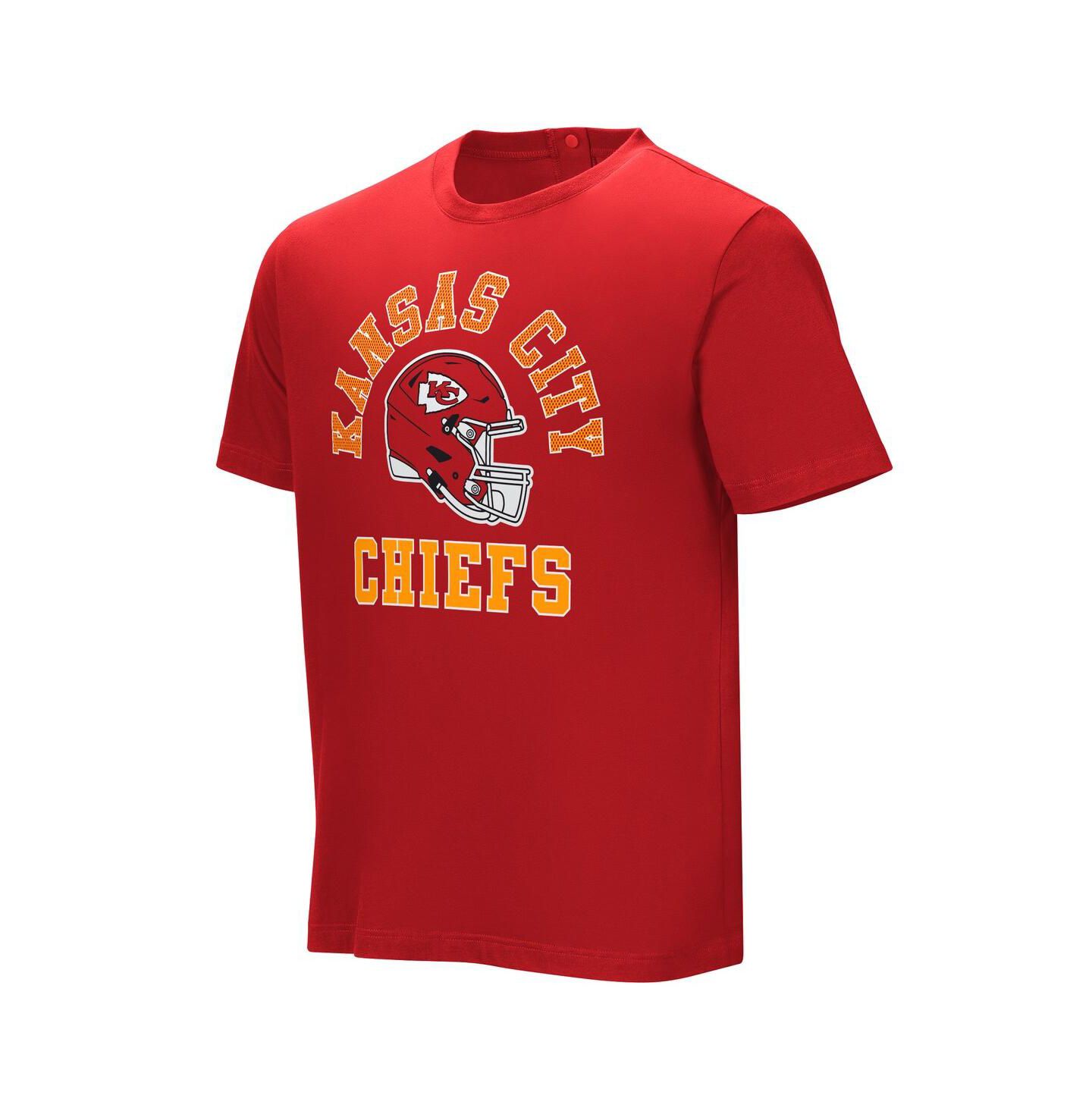 Мужская футболка NFL Properties Red Kansas City Chiefs Field Goal Assisted — фото 2