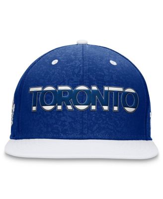 Men's Blue, White Toronto Maple Leafs Authentic Pro Rink Two-Tone Snapback Hat