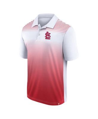 Men's White, Red St. Louis Cardinals Sandlot Game Polo Shirt