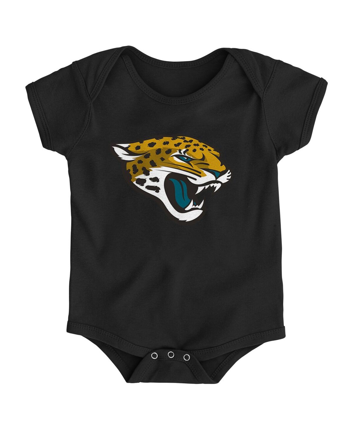 Shop Outerstuff Baby Boys And Girls Black Jacksonville Jaguars Team Logo Bodysuit
