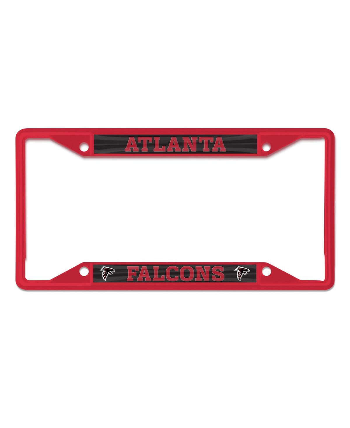 Wincraft Atlanta Falcons Chrome Color License Plate Frame In Multi