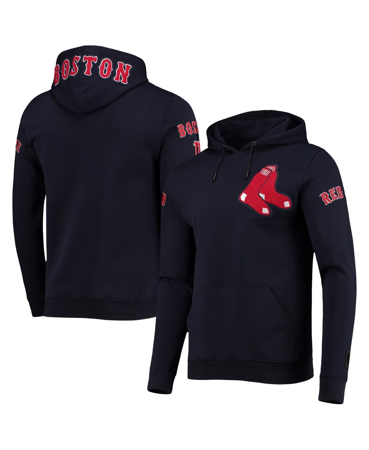 Pro Standard Men's  Navy Boston Red Sox Team Logo Pullover Hoodie