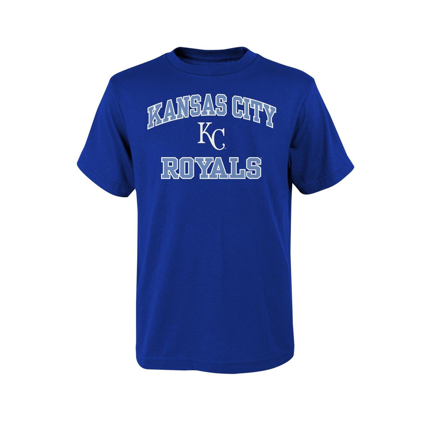 Big Boys Royal Kansas City Royals Heart & Soul T-shirt