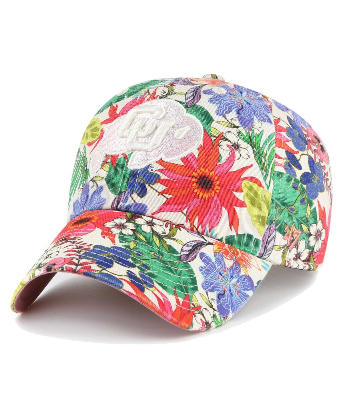 Shop 47 Brand Women's ' Natural Colorado Buffaloes Pollinator Clean Up Adjustable Hat