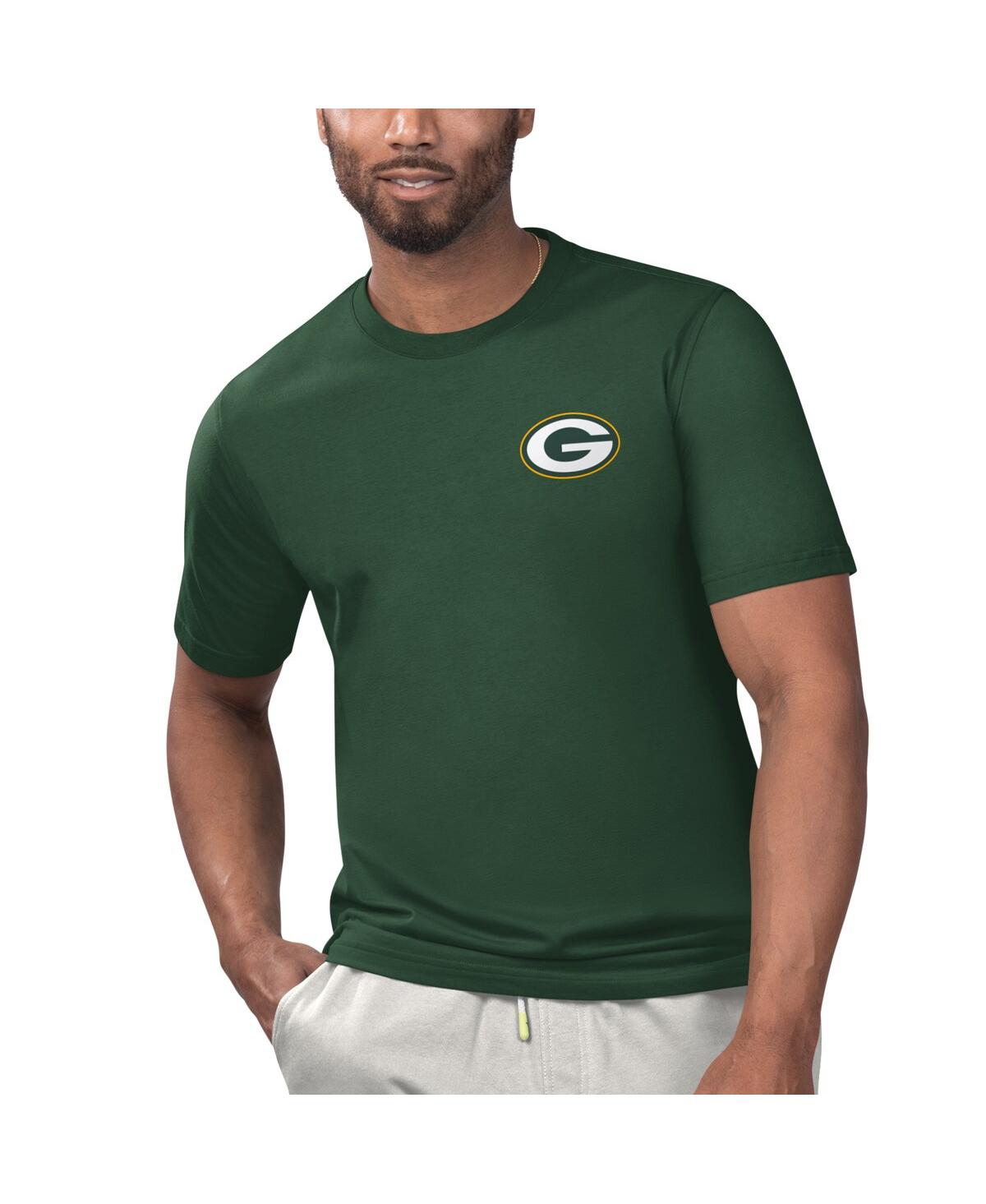 Shop Margaritaville Men's  Green Green Bay Packers Licensed To Chill T-shirt