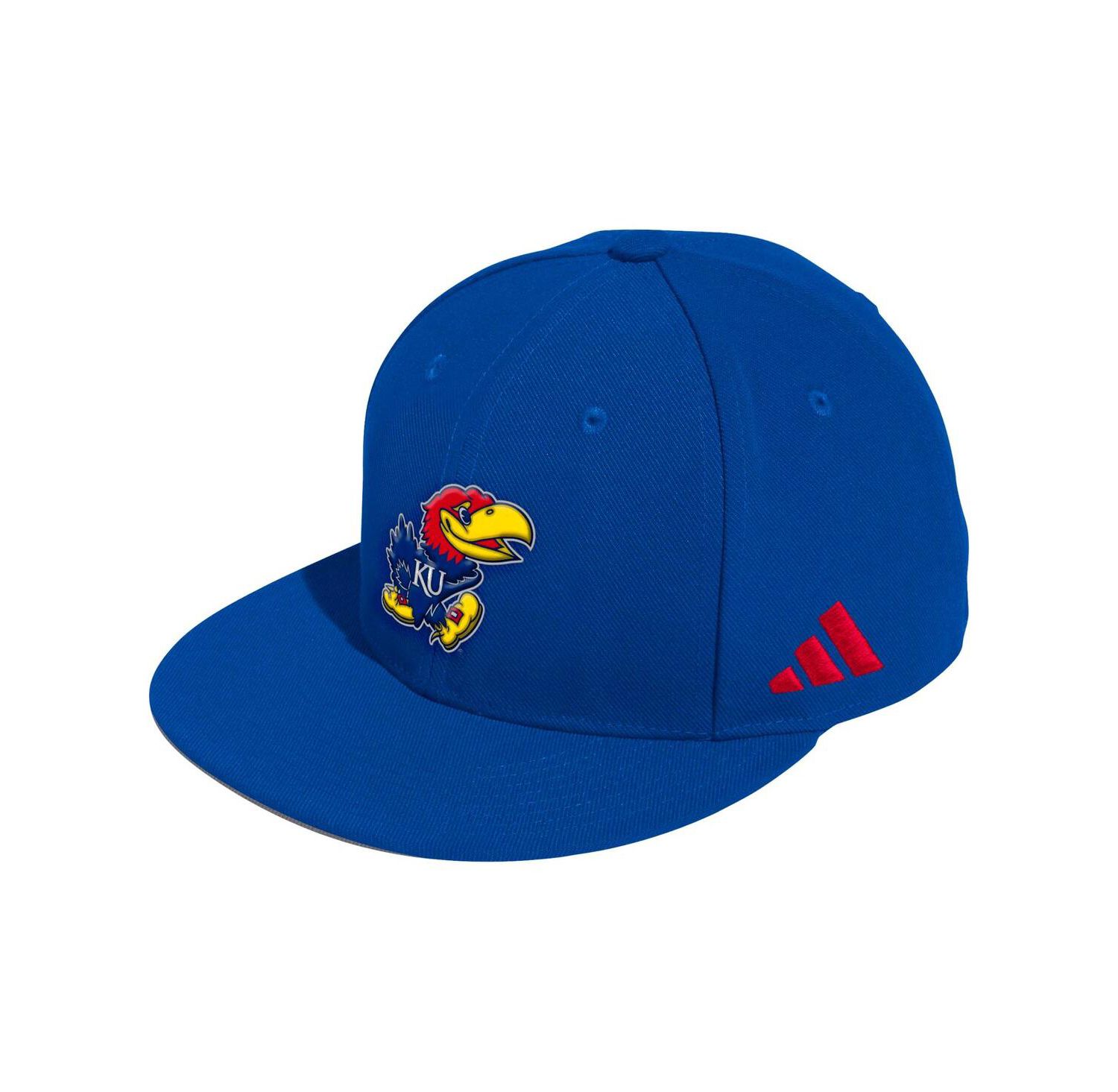 Men's Royal Kansas Jayhawks On-Field Baseball Fitted Hat