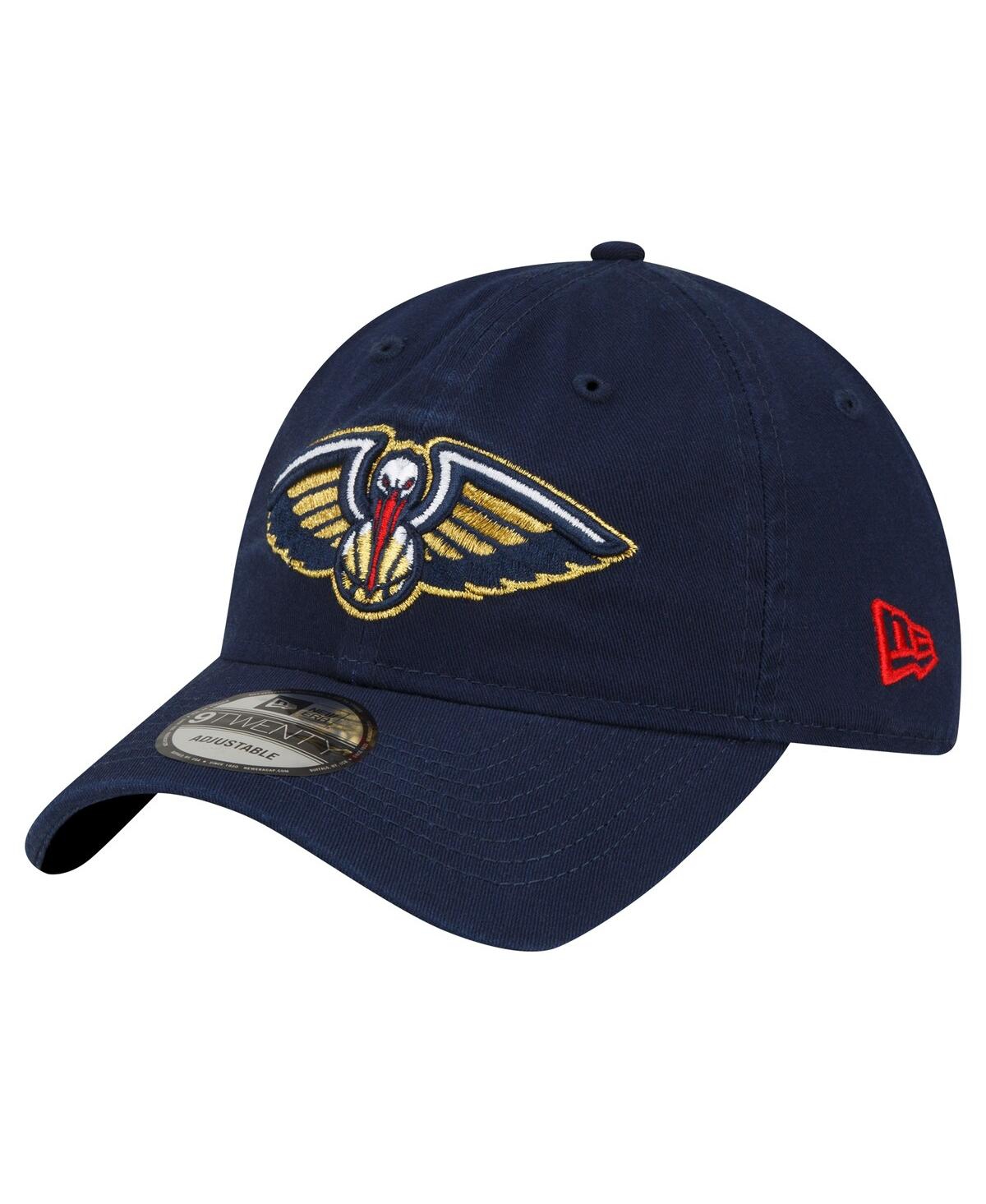 Shop New Era Men's  Navy New Orleans Pelicans Team 2.0 9twenty Adjustable Hat