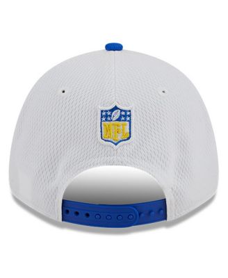 Men's White, Royal Los Angeles Rams 2023 Sideline 9FORTY Adjustable Hat