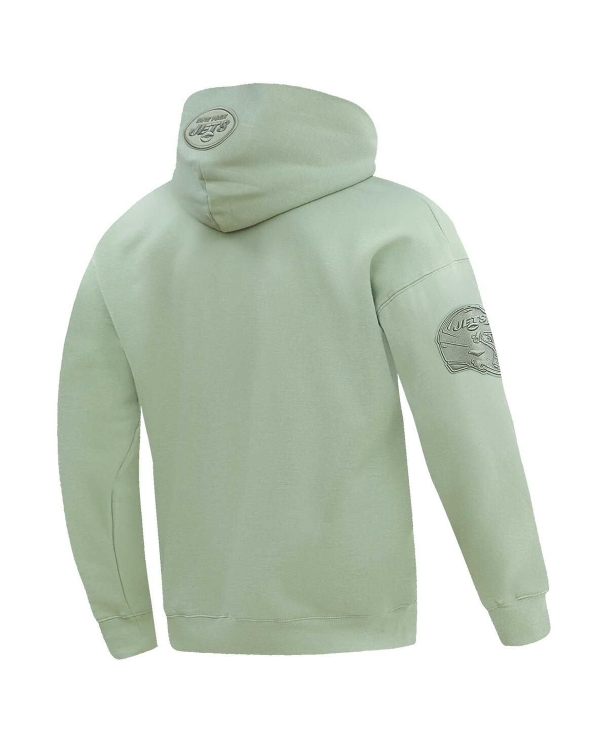 Pro Standard Men's  Ahmad Sauce Gardner Light Green New York Jets Player Name And Number Pullover Hoo In Light Green