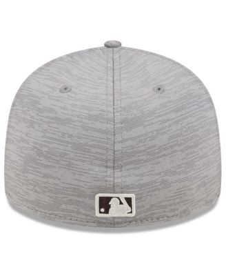 Men's Gray San Diego Padres 2024 Clubhouse Low Profile 59FIFTY Fitted Hat