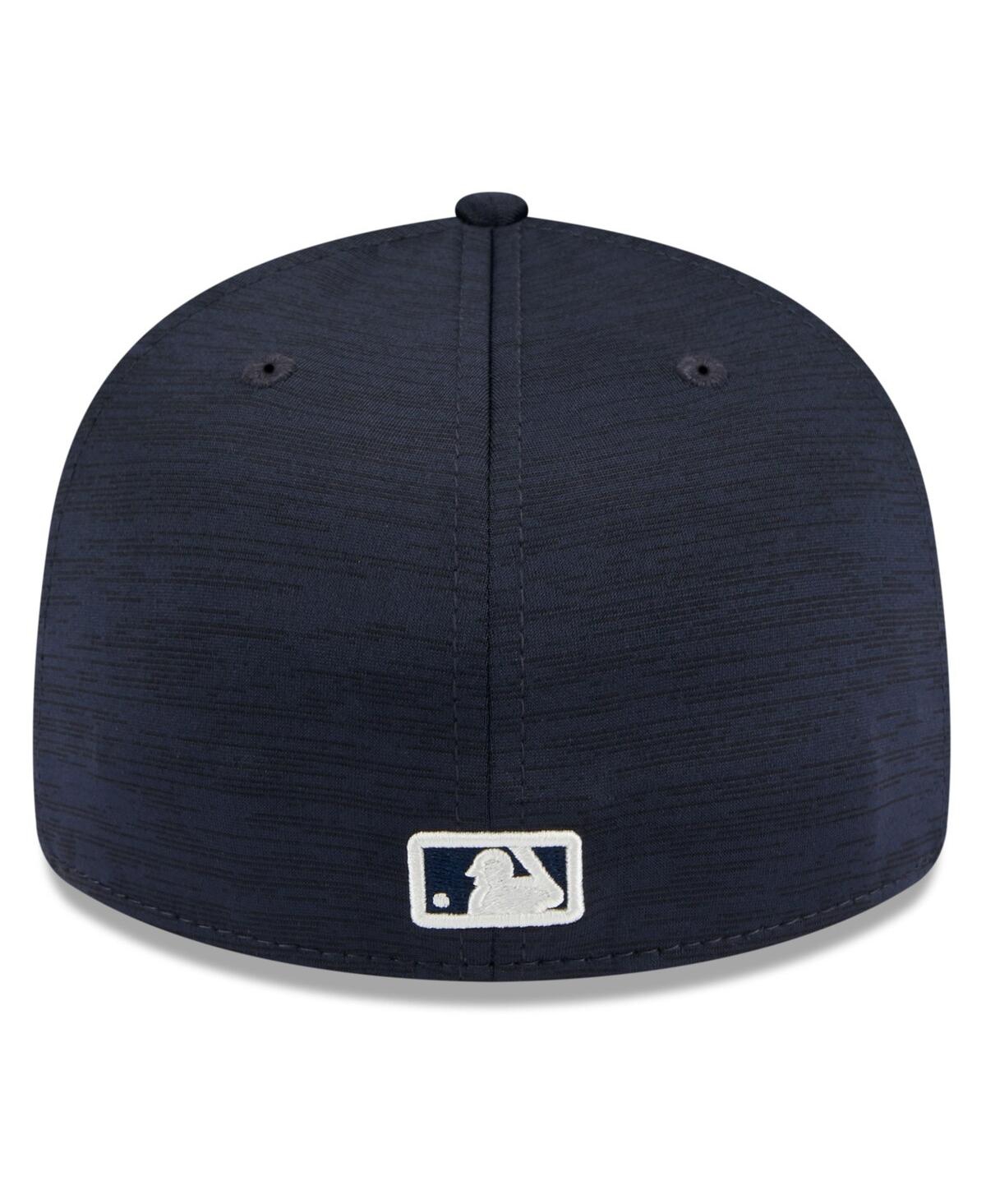 Men's New EraNew York Yankees 2024 Clubhouse Low Profile 59FIFTY Fitted Hat - Navy