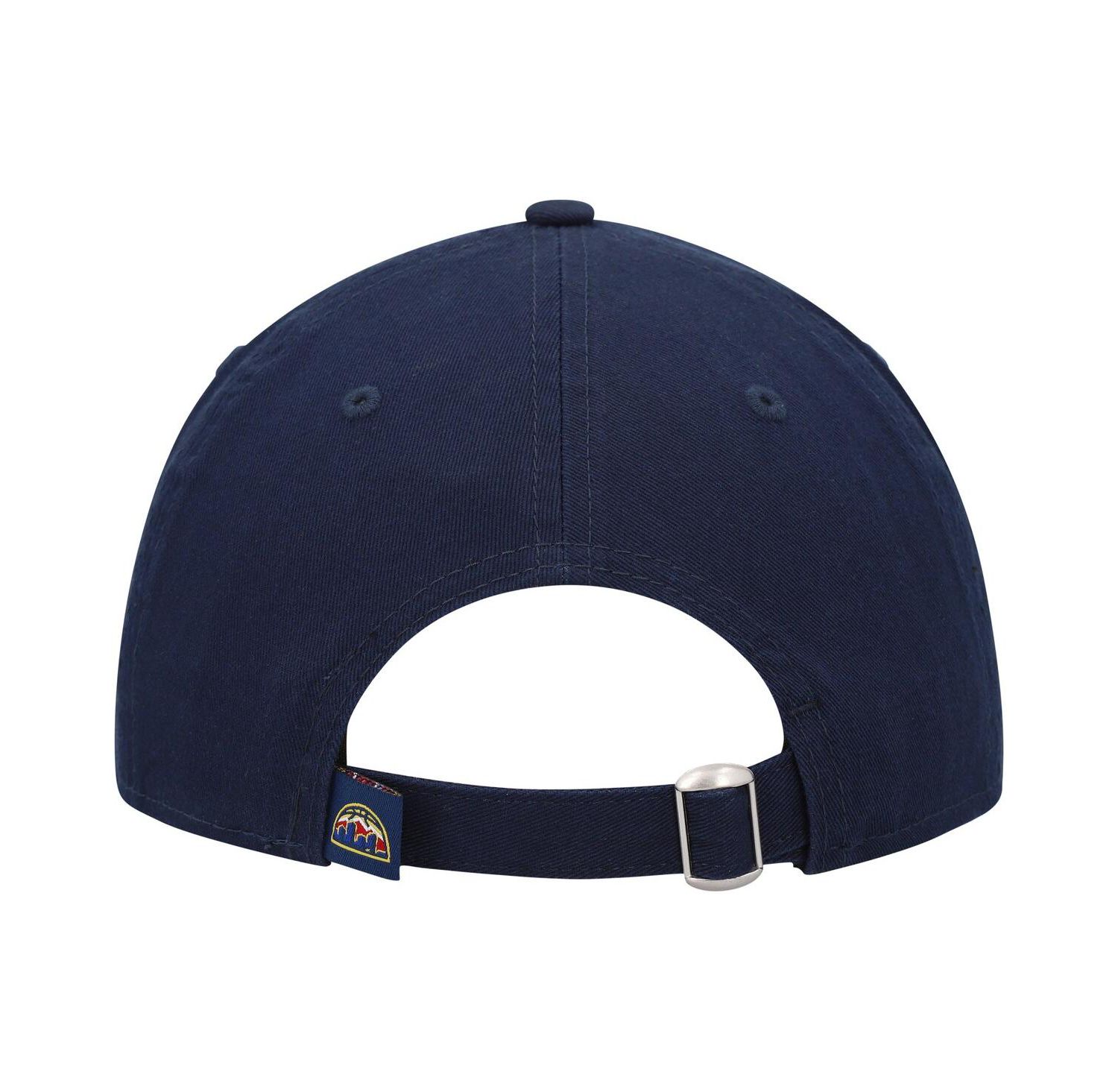 Men's Navy Denver Nuggets Team 2.0 9TWENTY Adjustable Hat