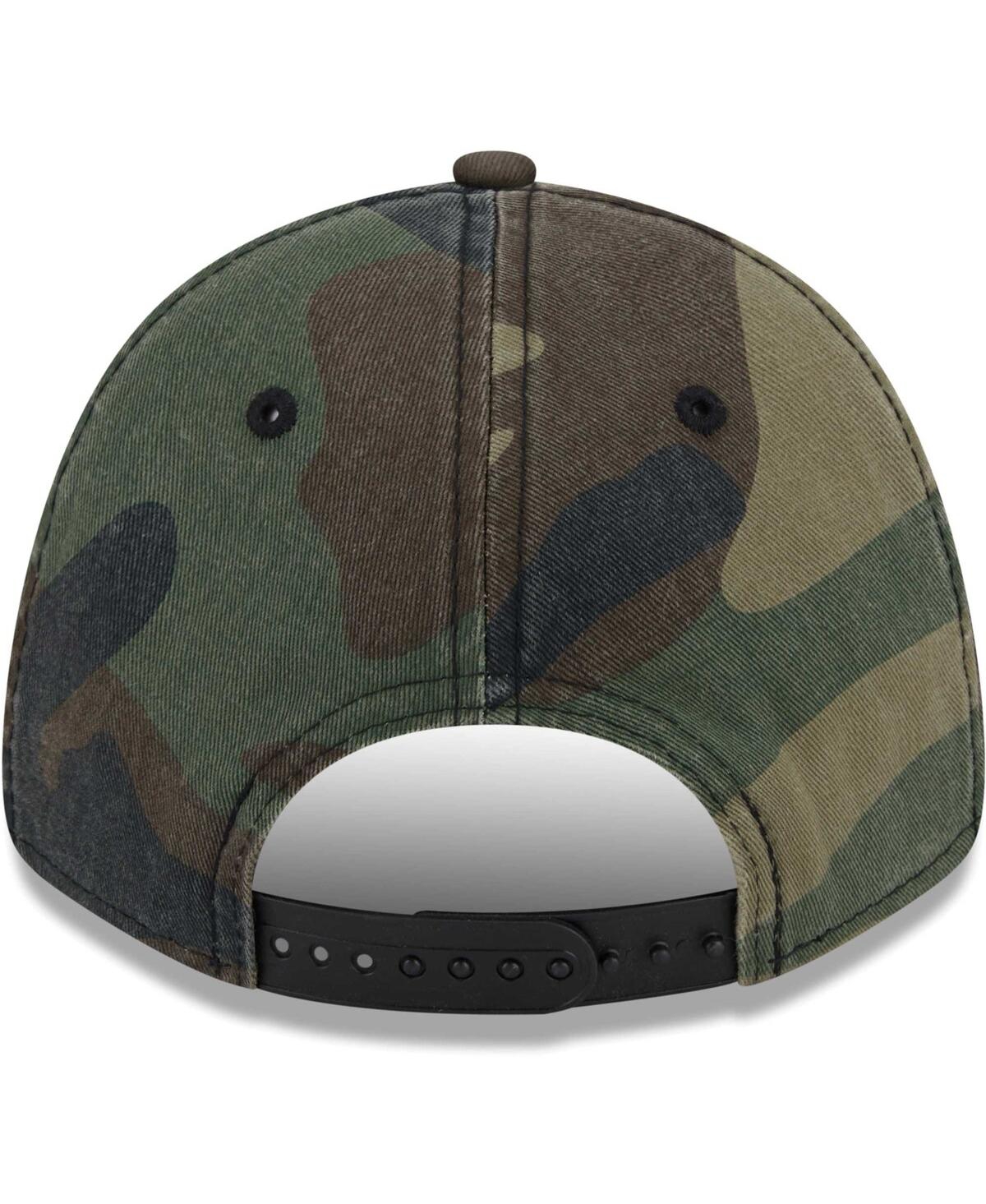 New Era Camo New York Yankees Gameday 9forty Adjustable Hat In Camo