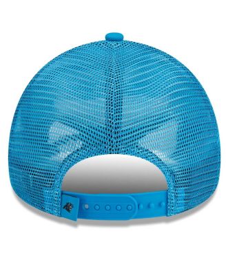 Men's Blue Carolina Panthers Caliber Trucker 9FORTY Adjustable Hat