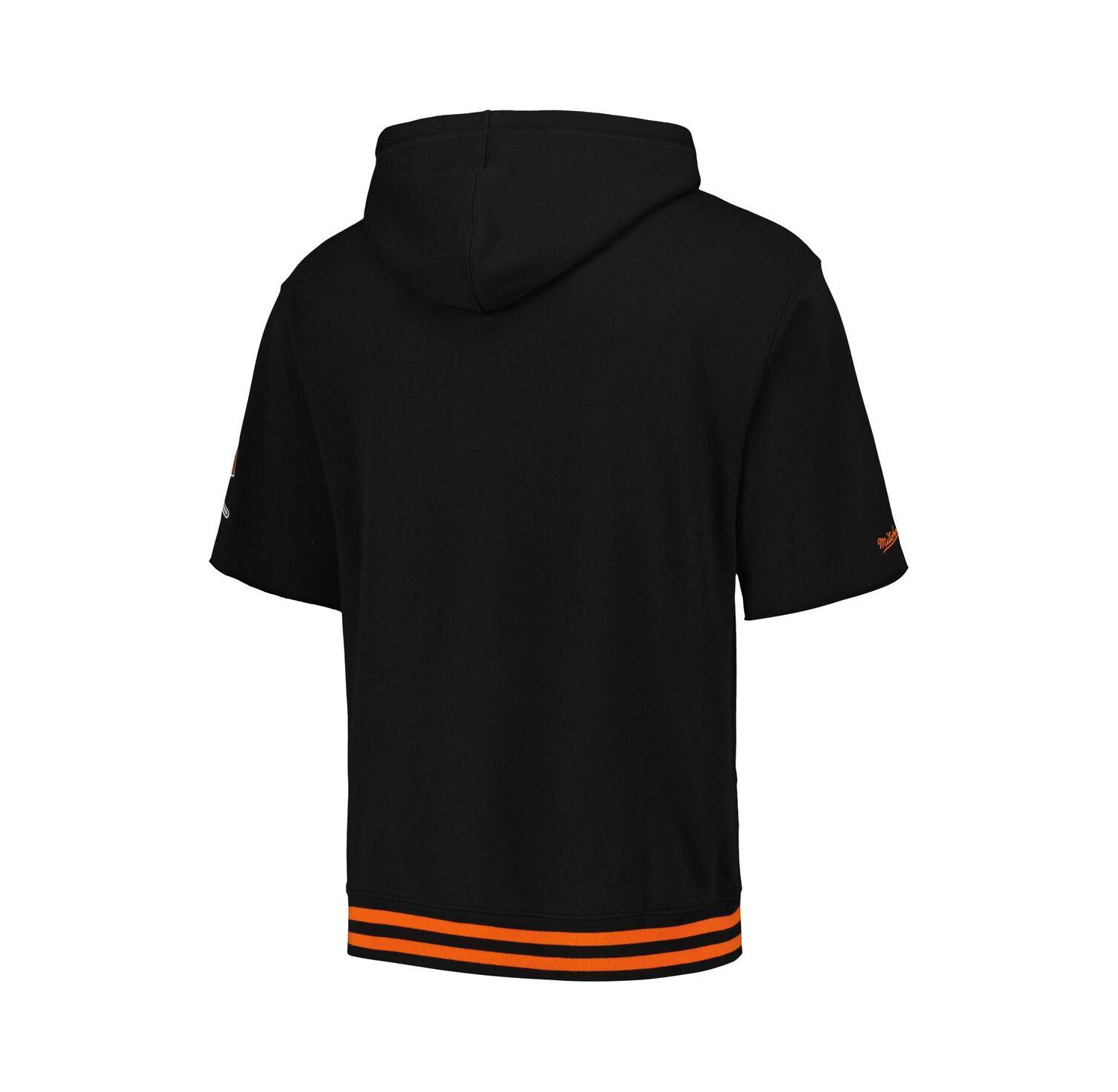 Men's Black Cincinnati Bengals Pre-Game Short Sleeve Pullover Hoodie