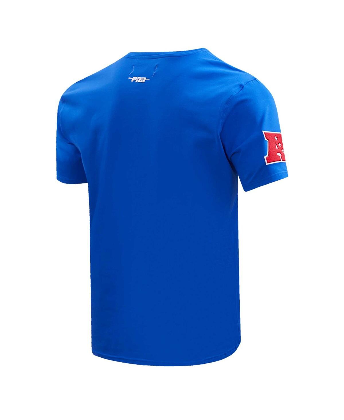 Shop Pro Standard Men's  Royal Buffalo Bills Hybrid T-shirt