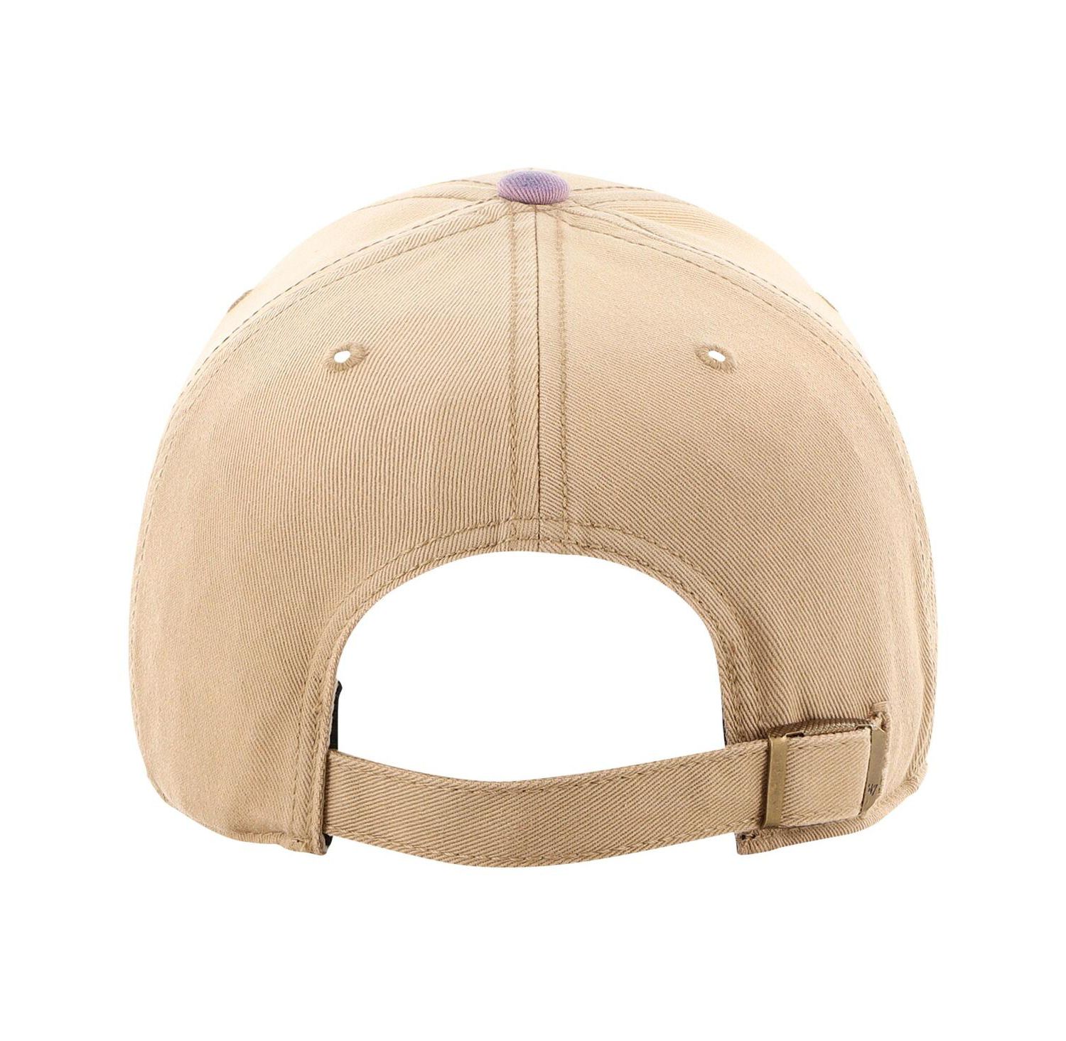 Men's Khaki, Blue Distressed New York Rangers Dusted Sedgwick MVP Adjustable Hat