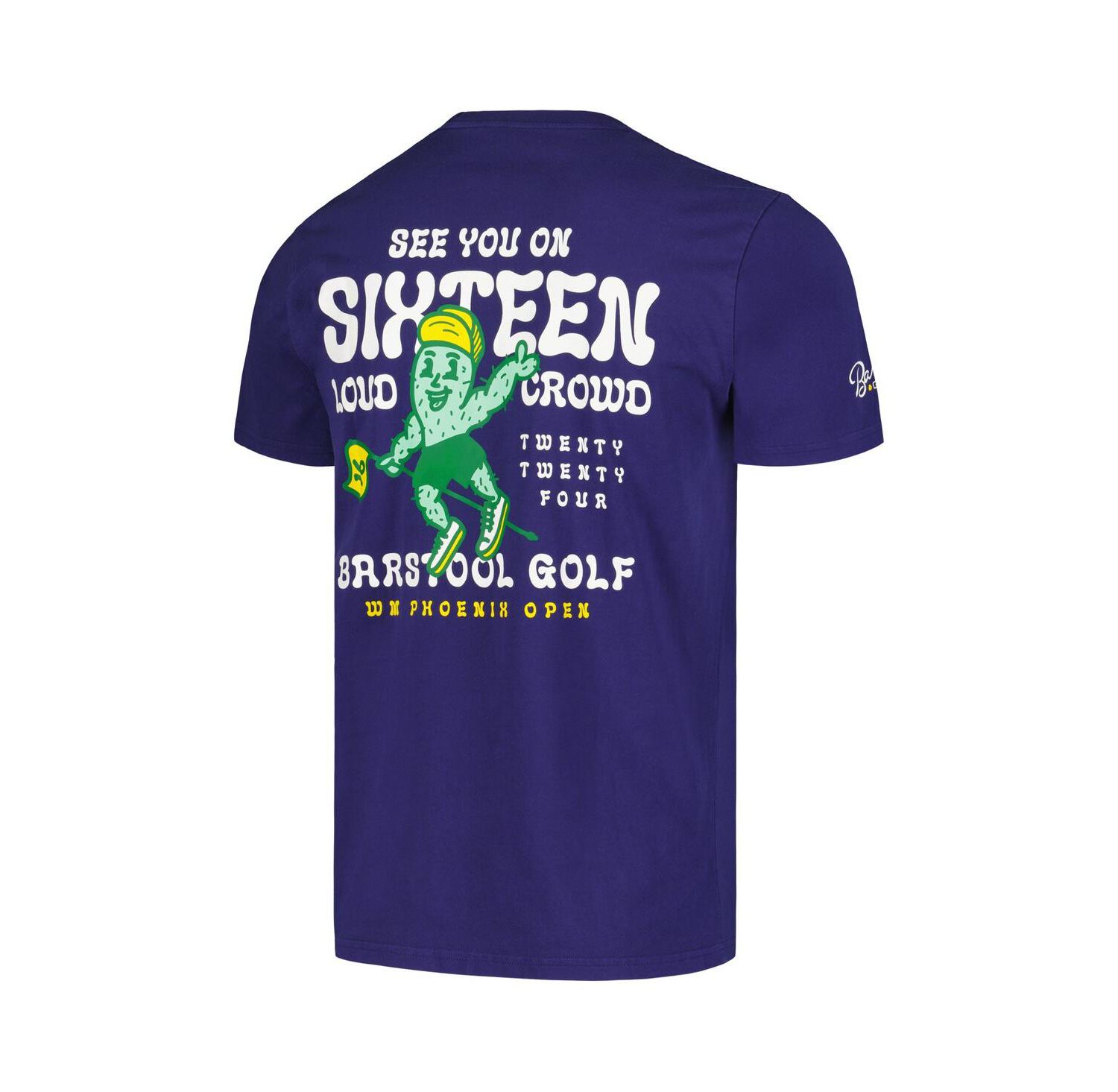 Men's Navy WM Phoenix Open See You On Sixteen Cactus T-Shirt