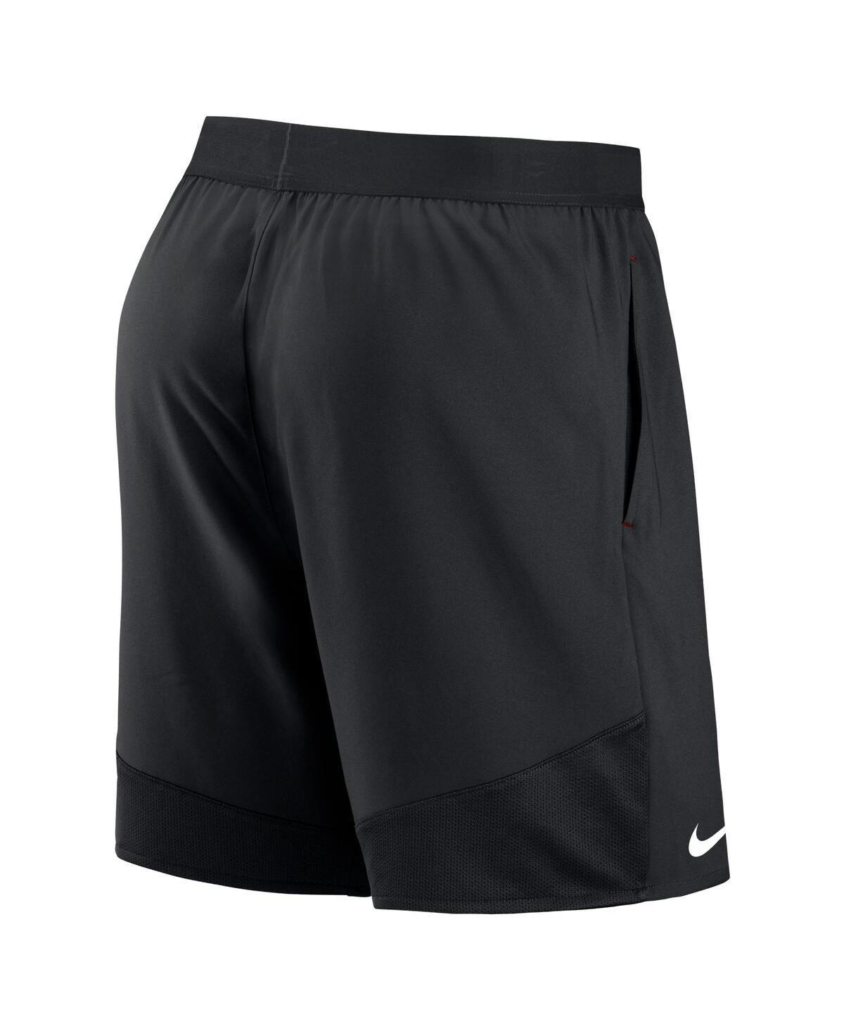 Men's NikeAtlanta Falcons Stretch Woven Shorts - Black