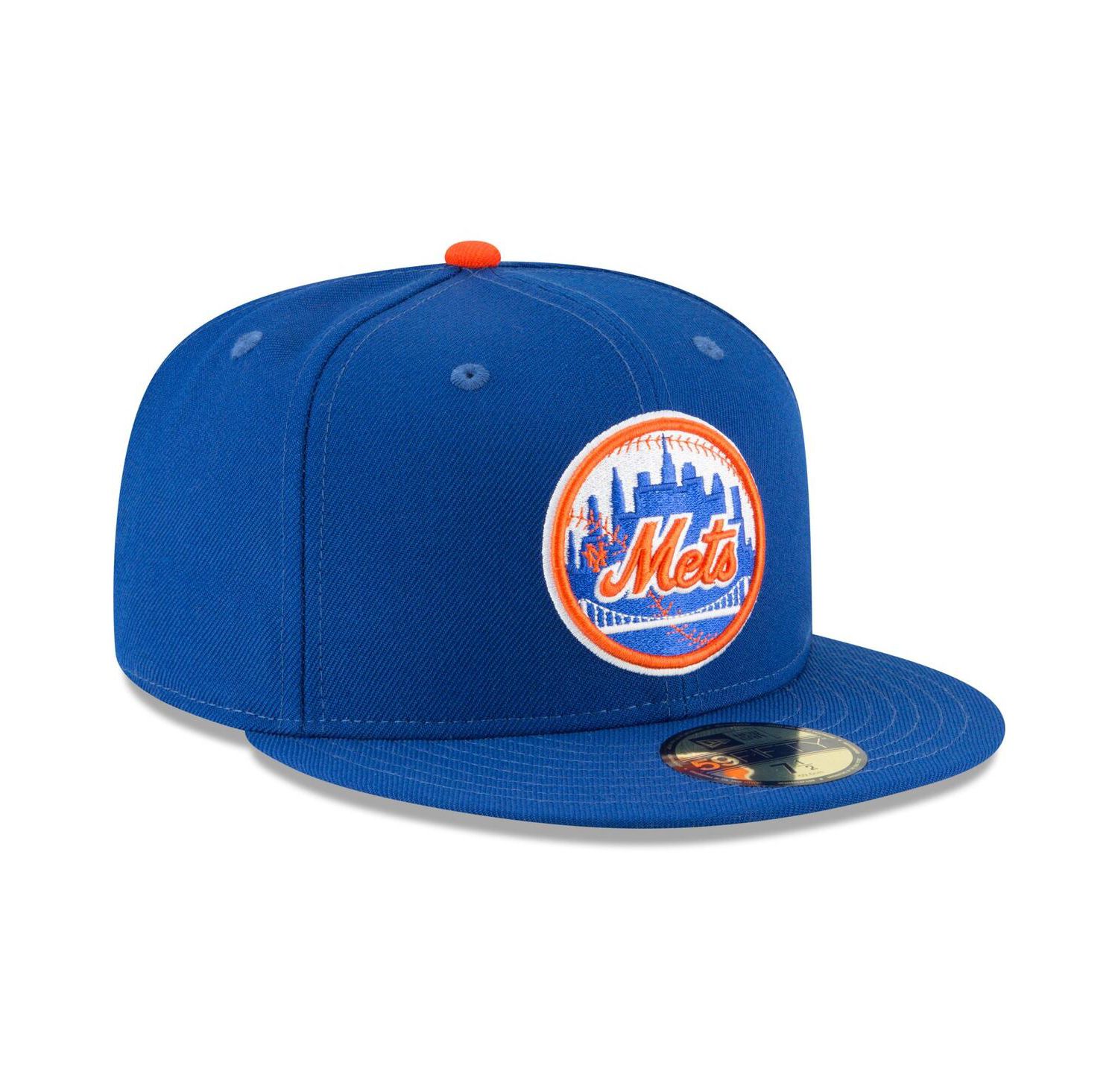 Men's Blue New York Mets Cooperstown Collection Wool 59FIFTY Fitted Hat