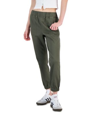 Tinseltown Juniors Pull On Utility Jogger Pants Macy s