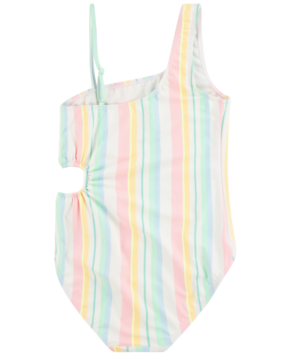 Hurley Big Girls Cut Out One Piece Swimsuit - Multi