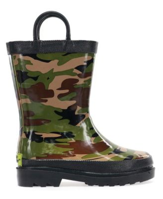 Kids Camo Rain Boot