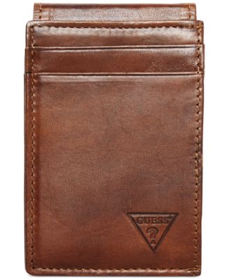 guess front pocket wallet