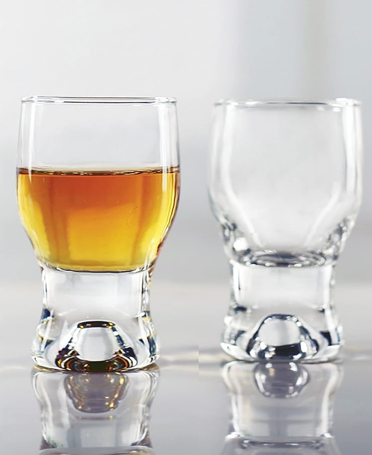 Circleware Tipsy Set Of 6 In Clear