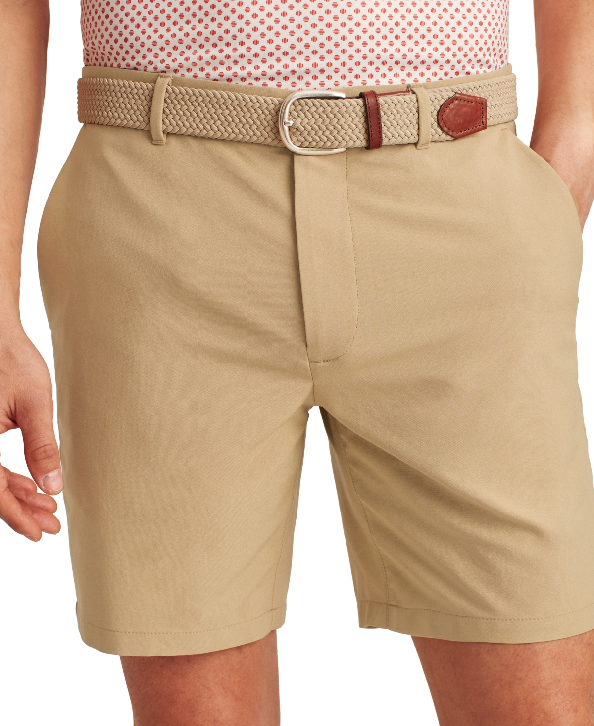 Men's All-Season Standard-Fit 7" Golf Shorts - Pale Oak