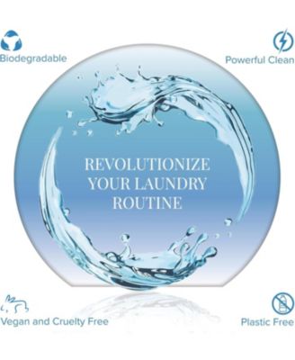 Natural Laundry Detergent Sheets ,Eco Friendly&amp;#x2013; Fresh Linen Scent