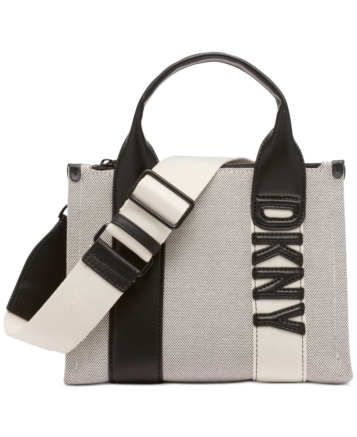 Dkny Holly Small Tote In Natural,black