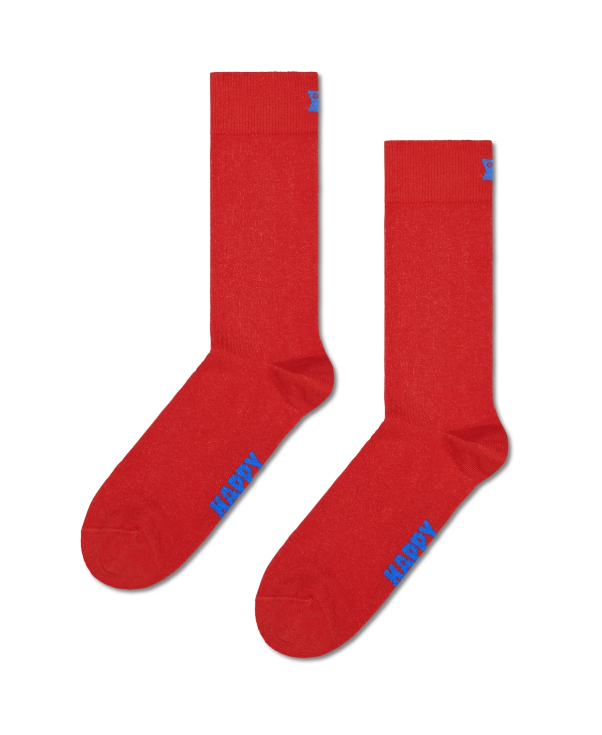 Shop Happy Socks 3-pack Solid Socks In Blue