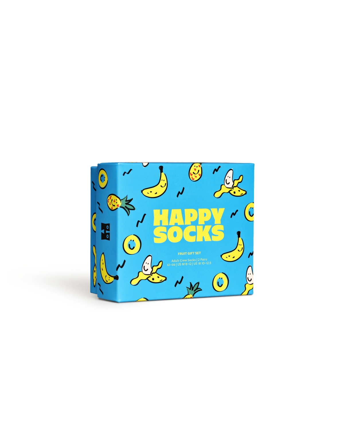 Shop Happy Socks 2-pack Fruits Socks Gift Set In Turquoise