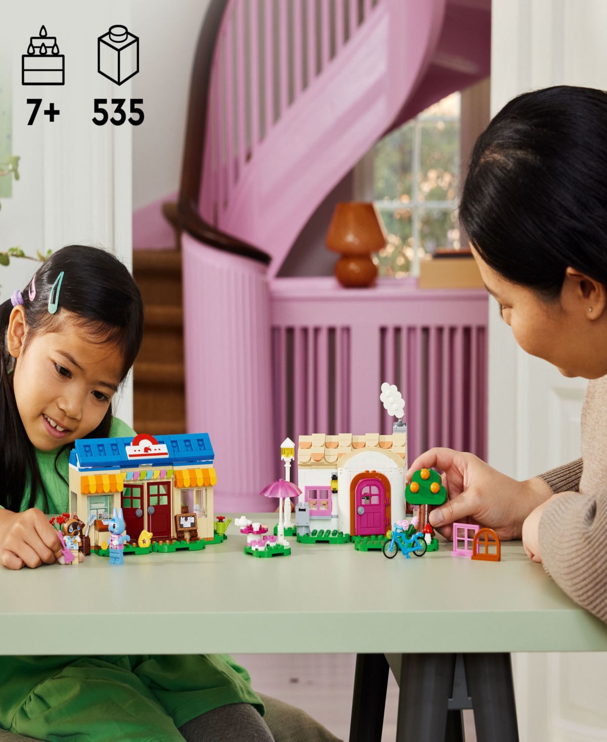 Lego Animal Crossing Nook's Cranny Rosie's House 77050 Toy Building Set, 535 Pieces In Multicolor